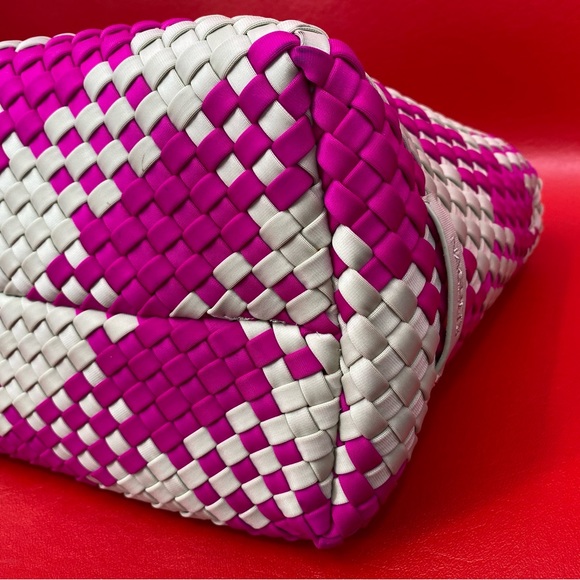 Naghedi St Barth mini tote Hibiscus “retired” bag purse - Picture 7 of 9